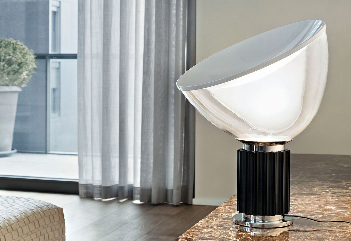 Taccia Table Lamp, A castiglioni and p g castiglioni, Achille castiglioni, Flos