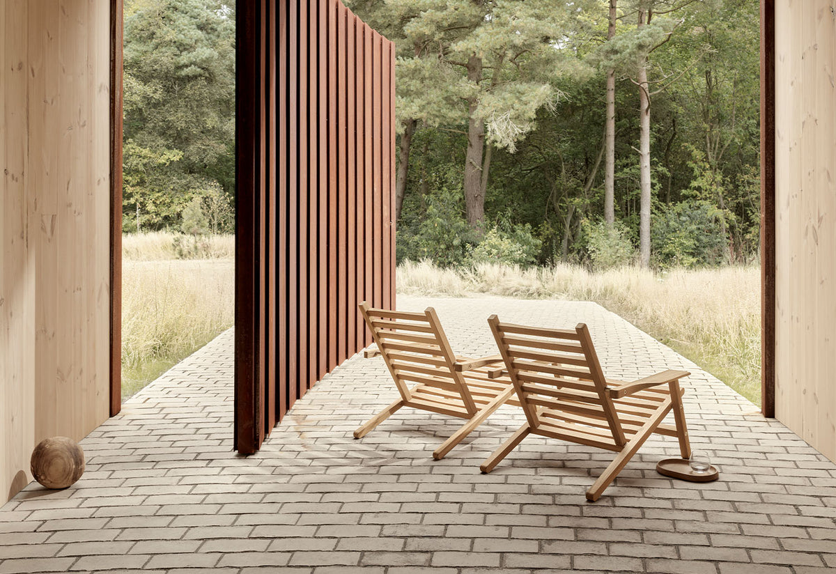 AH603 Outdoor Deck Chair, Alfred homann, Carl hansen and son