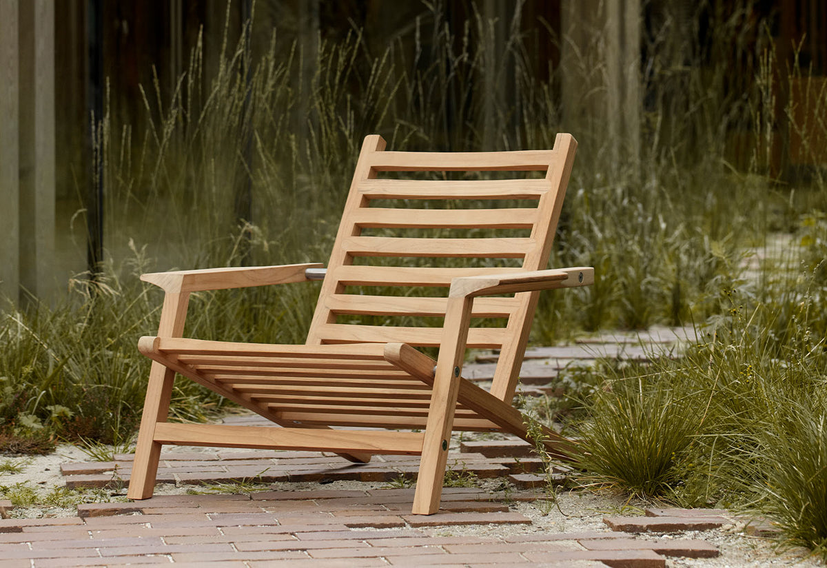 AH603 Outdoor Deck Chair, Alfred homann, Carl hansen and son