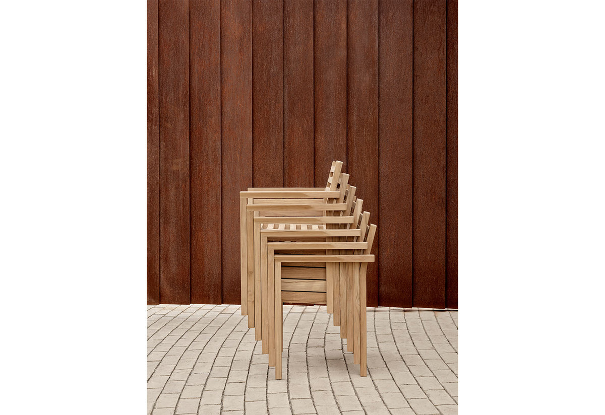AH502 Outdoor Dining Armchair, Alfred homann, Carl hansen and son