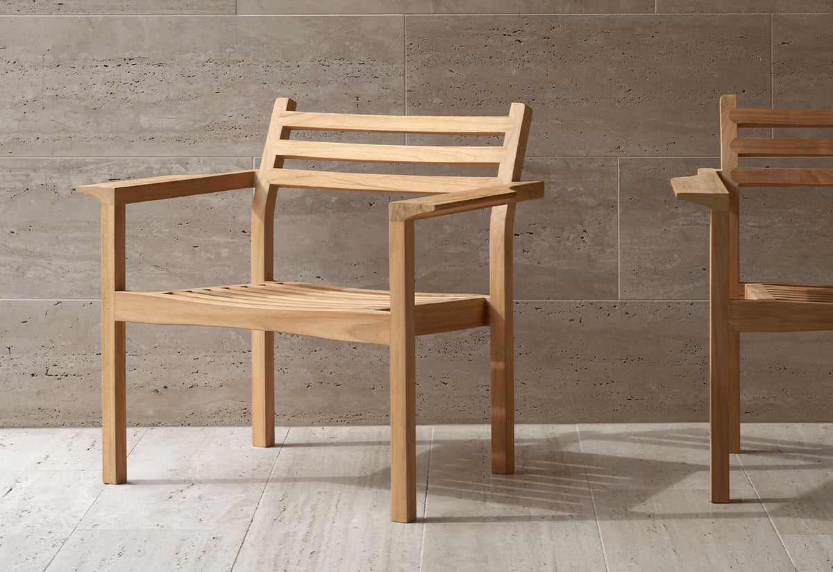 AH601 Outdoor Lounge Chair, Alfred homann, Carl hansen and son