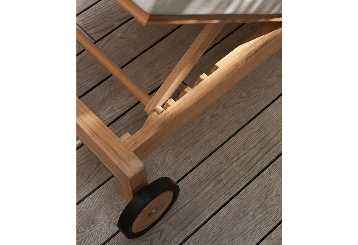 AH604 Outdoor Lounger, Alfred homann, Carl hansen and son
