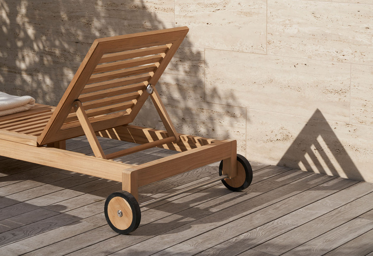 AH604 Outdoor Lounger, Alfred homann, Carl hansen and son