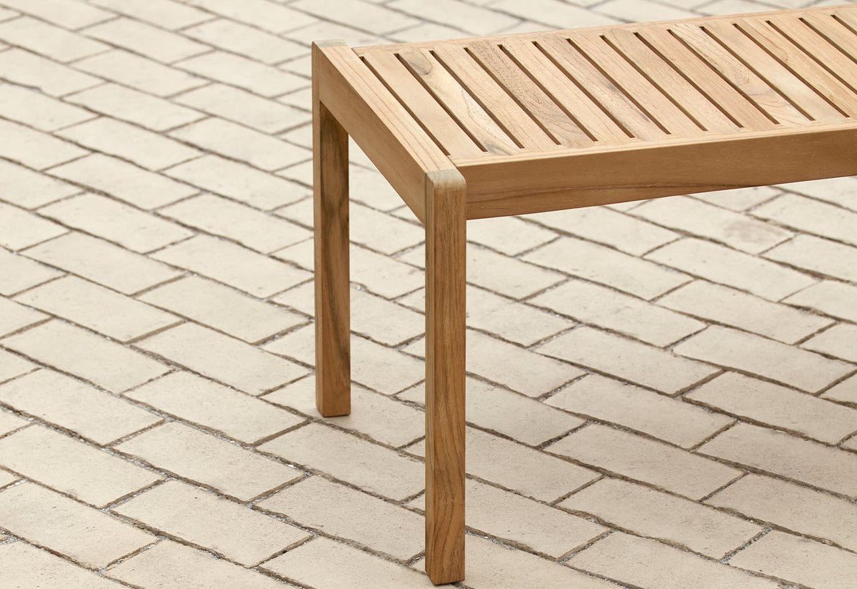 AH912 Outdoor Table Bench, Alfred homann, Carl hansen and son