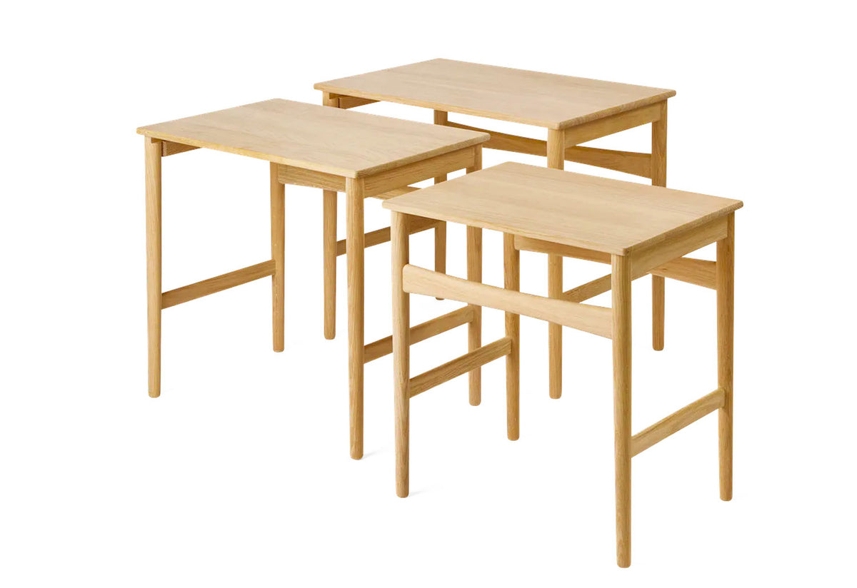 CH004 Nesting Tables, Hans wegner, Carl hansen and son