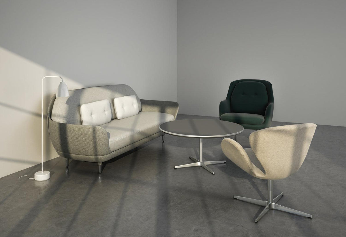 Circular Coffee Table, Arne jacobsen, Piet hein, Fritz hansen