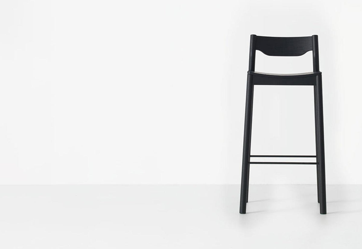 Tangerine Stool with Back, Simon james, Resident