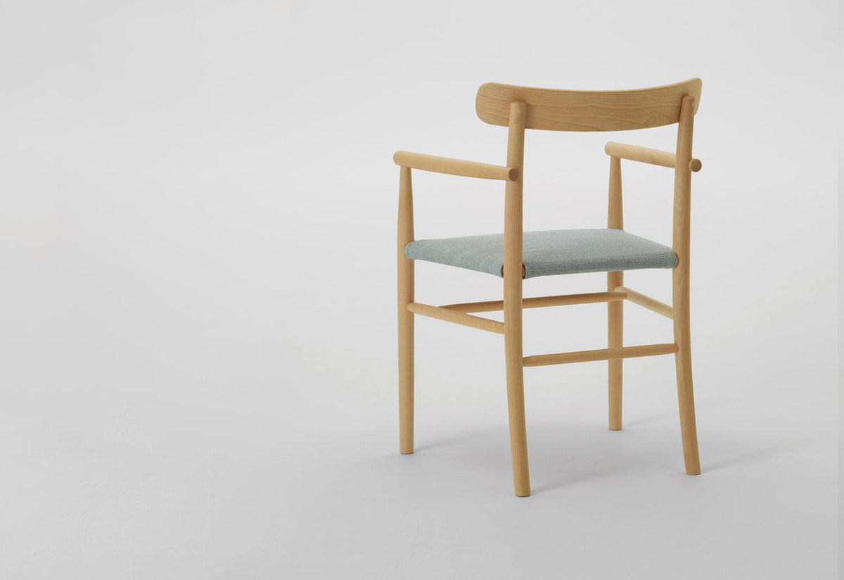 Lightwood Armchair | Cushioned, Jasper morrison, Maruni