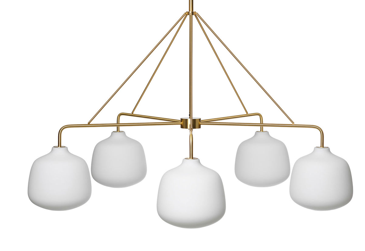 Holborn 5 Chandelier, Niclas hoflin, Rubn
