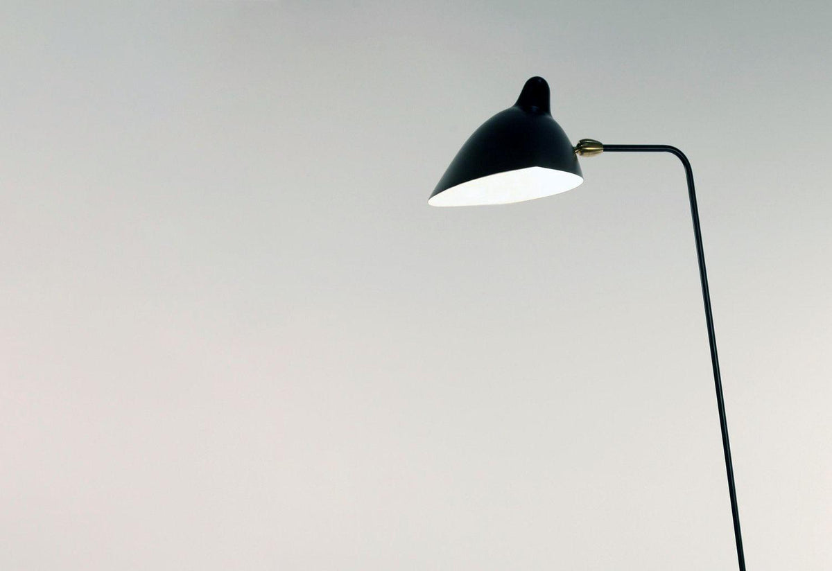 Lampadaire Droit, Serge mouille, Serge mouille editions