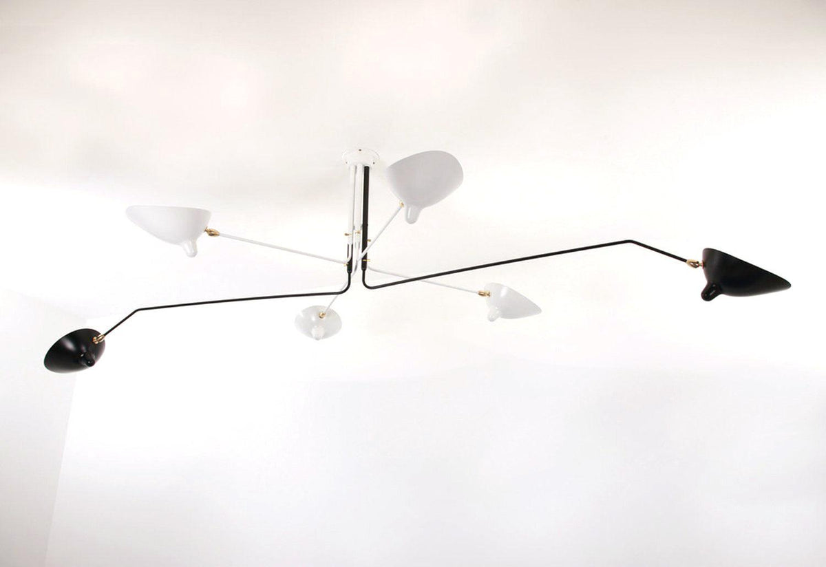 Plafonnier Pivotants, Serge mouille, Serge mouille editions