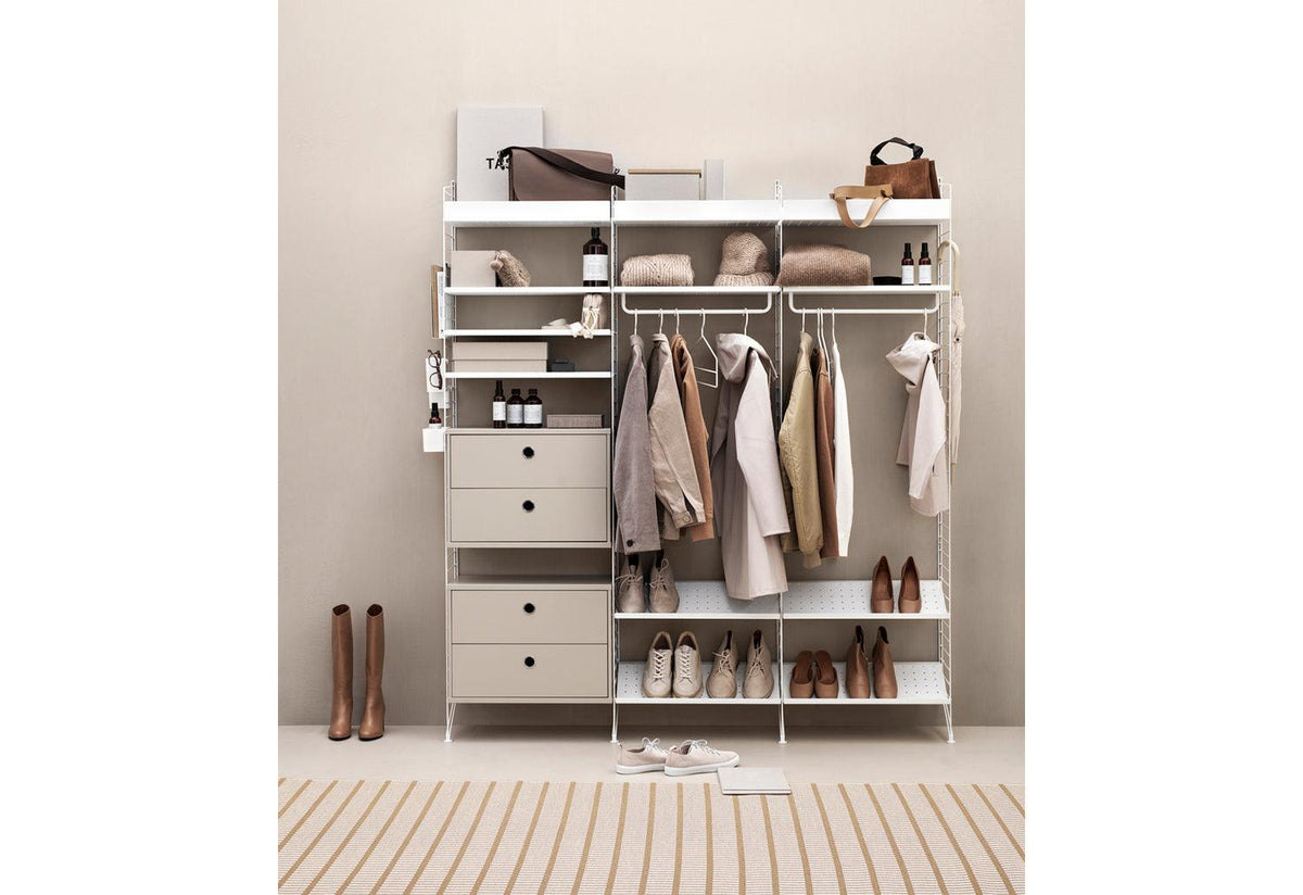 String System | Shoe Shelves, Nisse strinning, String
