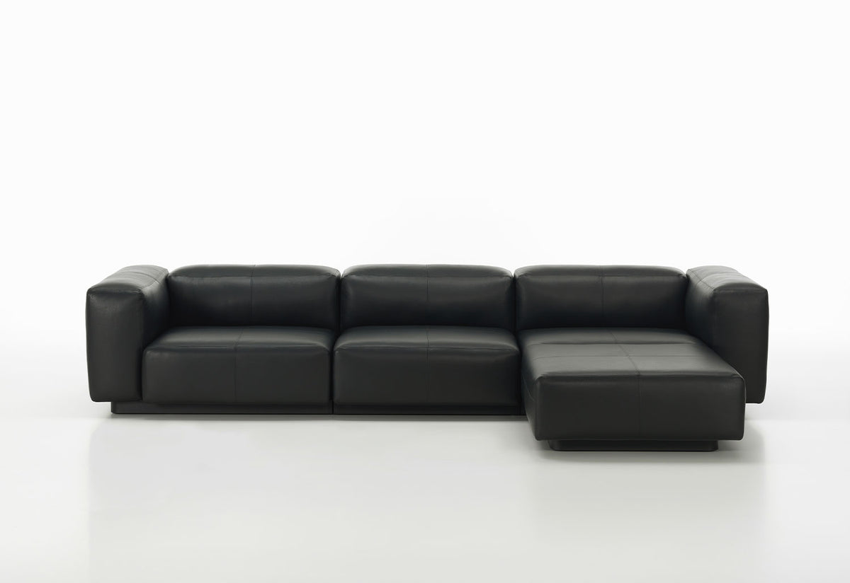 Soft Modular Three-Seater with Chaise Longue, Jasper morrison, Vitra