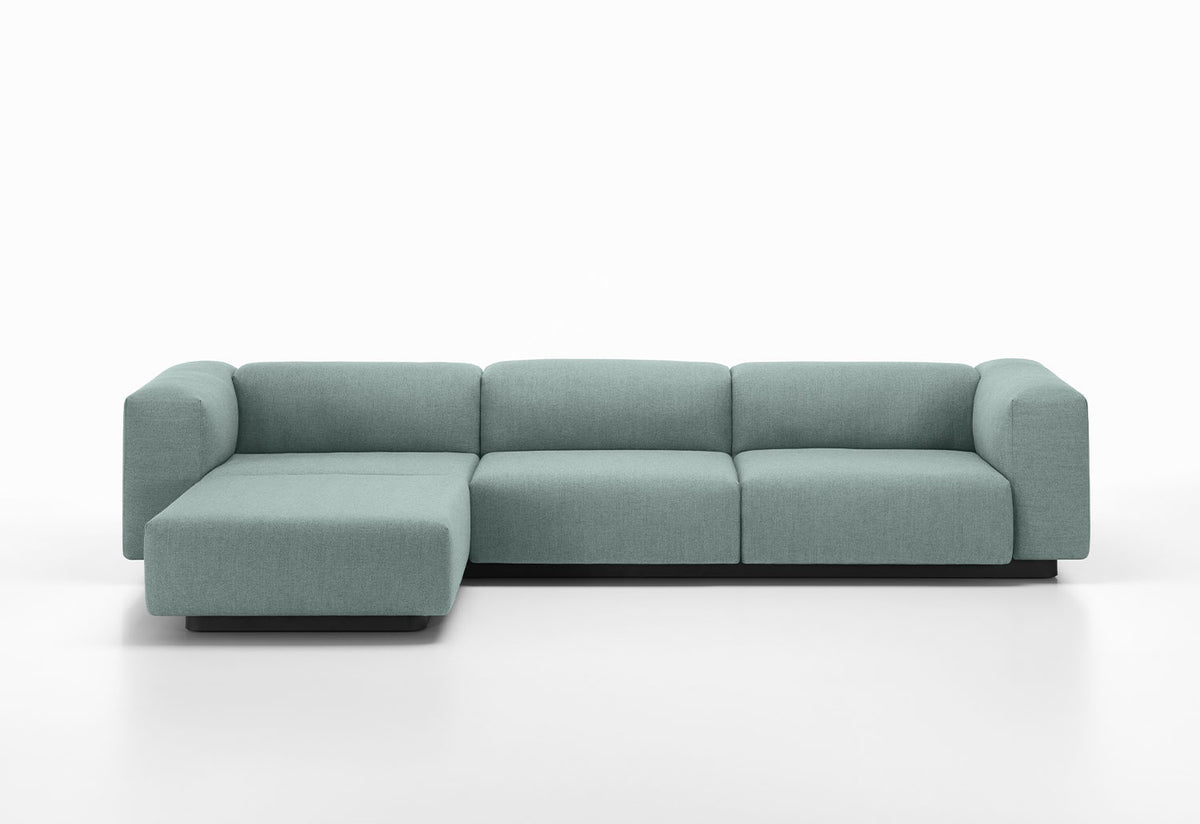 Soft Modular Three-Seater with Chaise Longue, Jasper morrison, Vitra