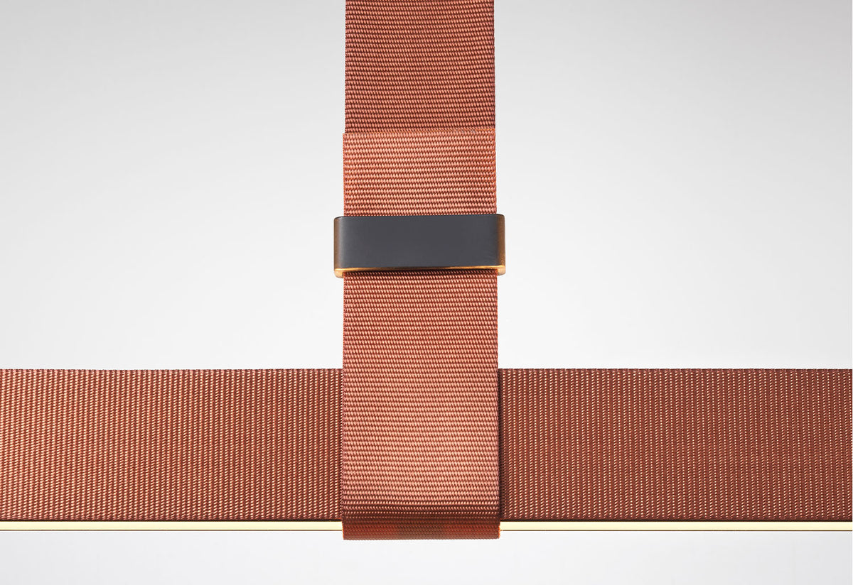Belt Fabric Suspension Light, Ronan and erwan bouroullec, Flos