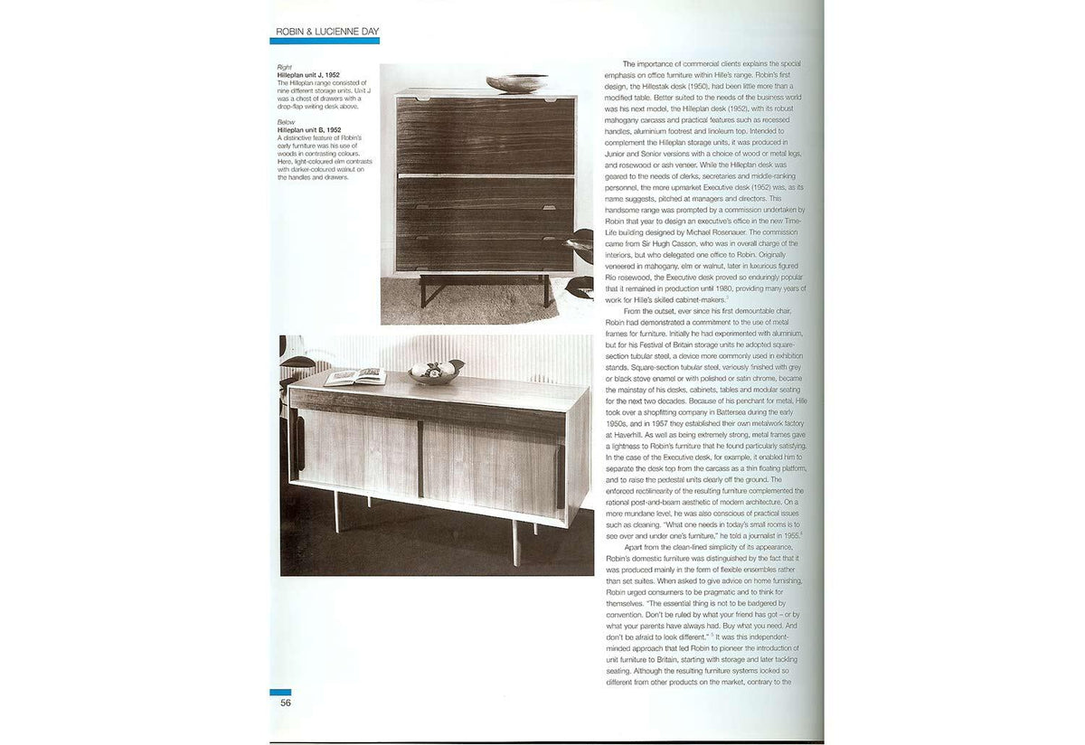 Robin Day Hilleplan desk | 1952