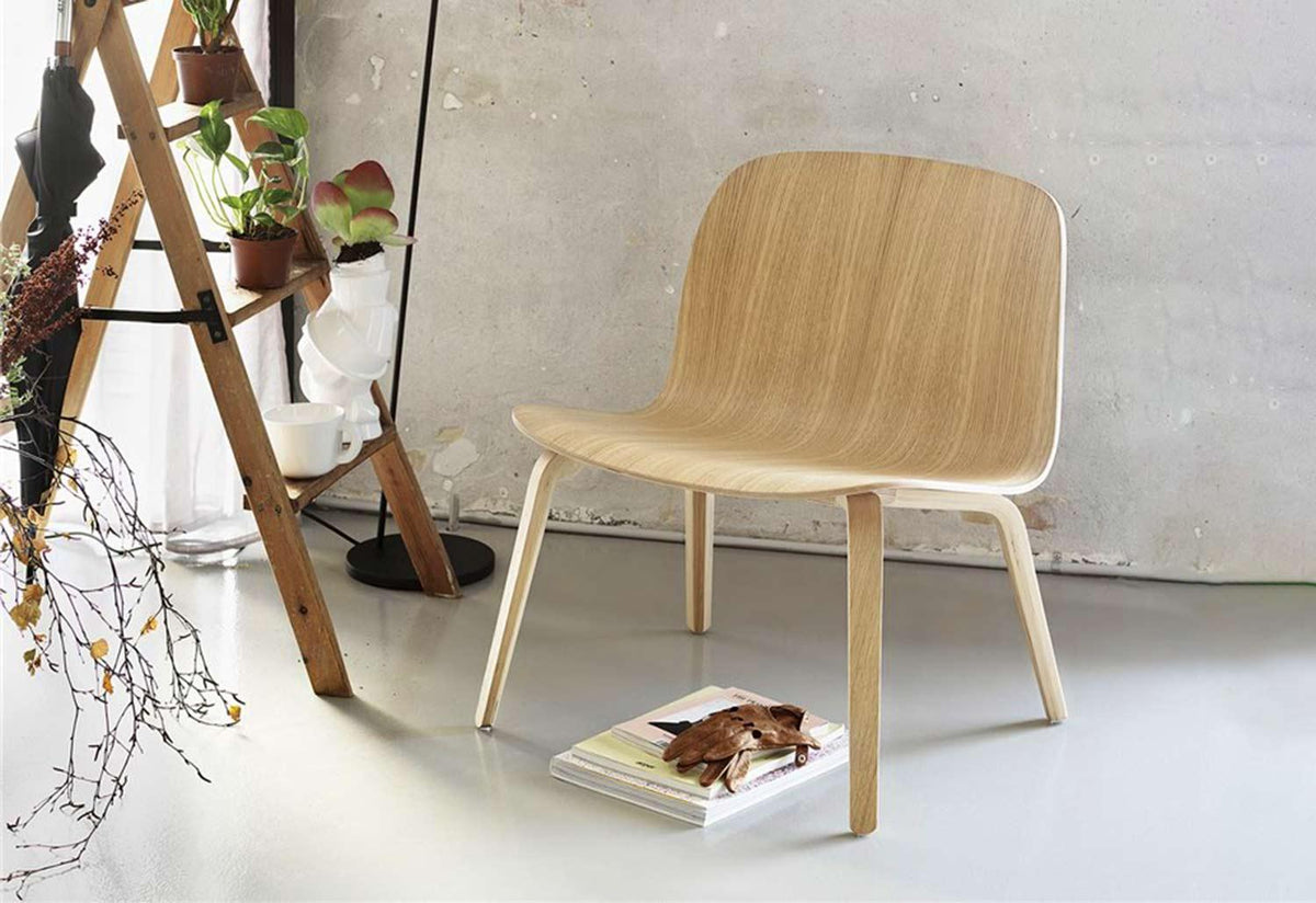 Visu Wood Lounge Chair, Mika tolvanen, Muuto