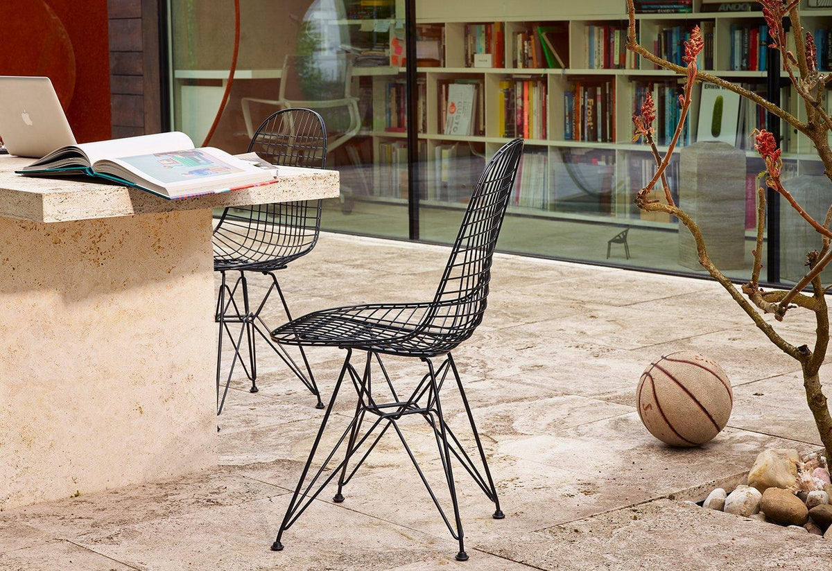 Eames DKR Wire Chair | Upholstered, Charles and ray eames, Vitra