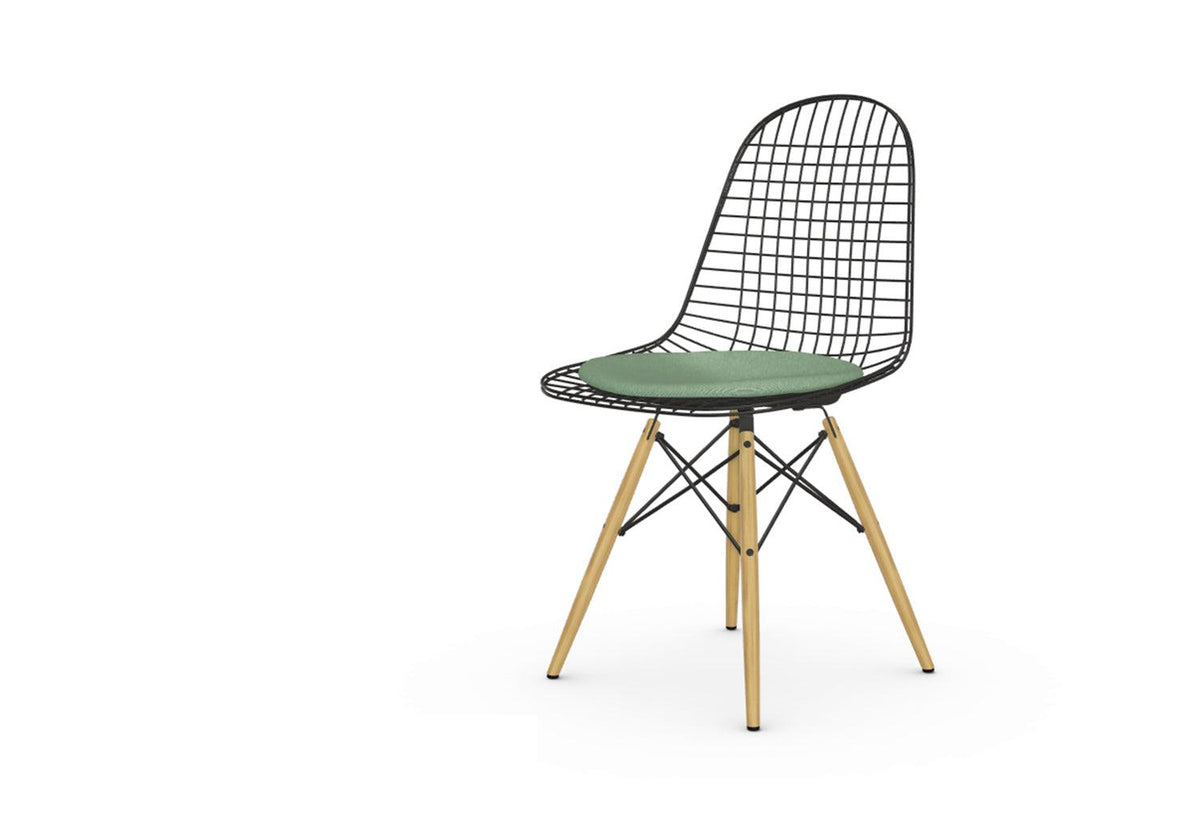 Eames DKW Wire Chair | Upholstered, Charles and ray eames, Vitra