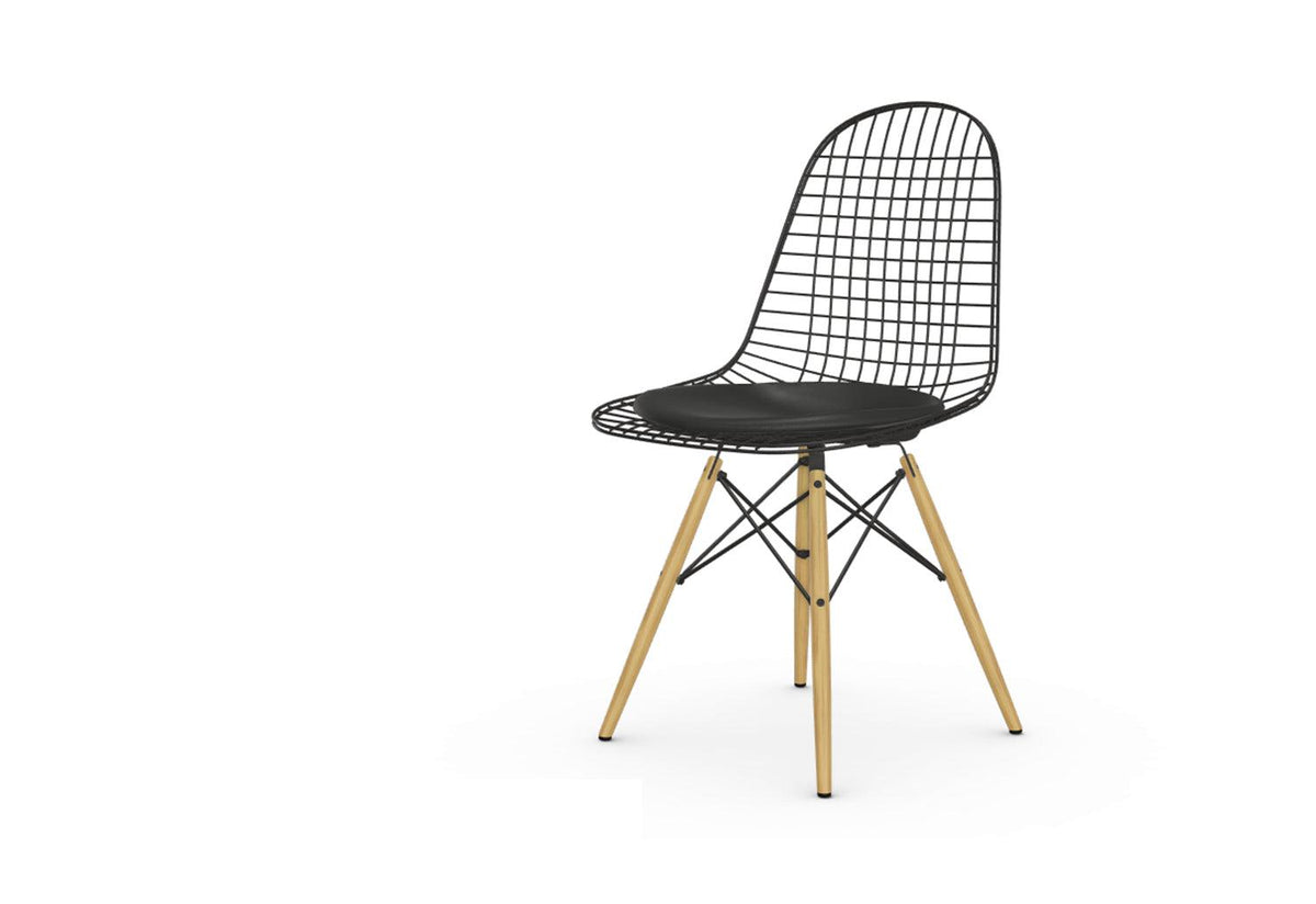 Eames DKW Wire Chair | Upholstered, Charles and ray eames, Vitra