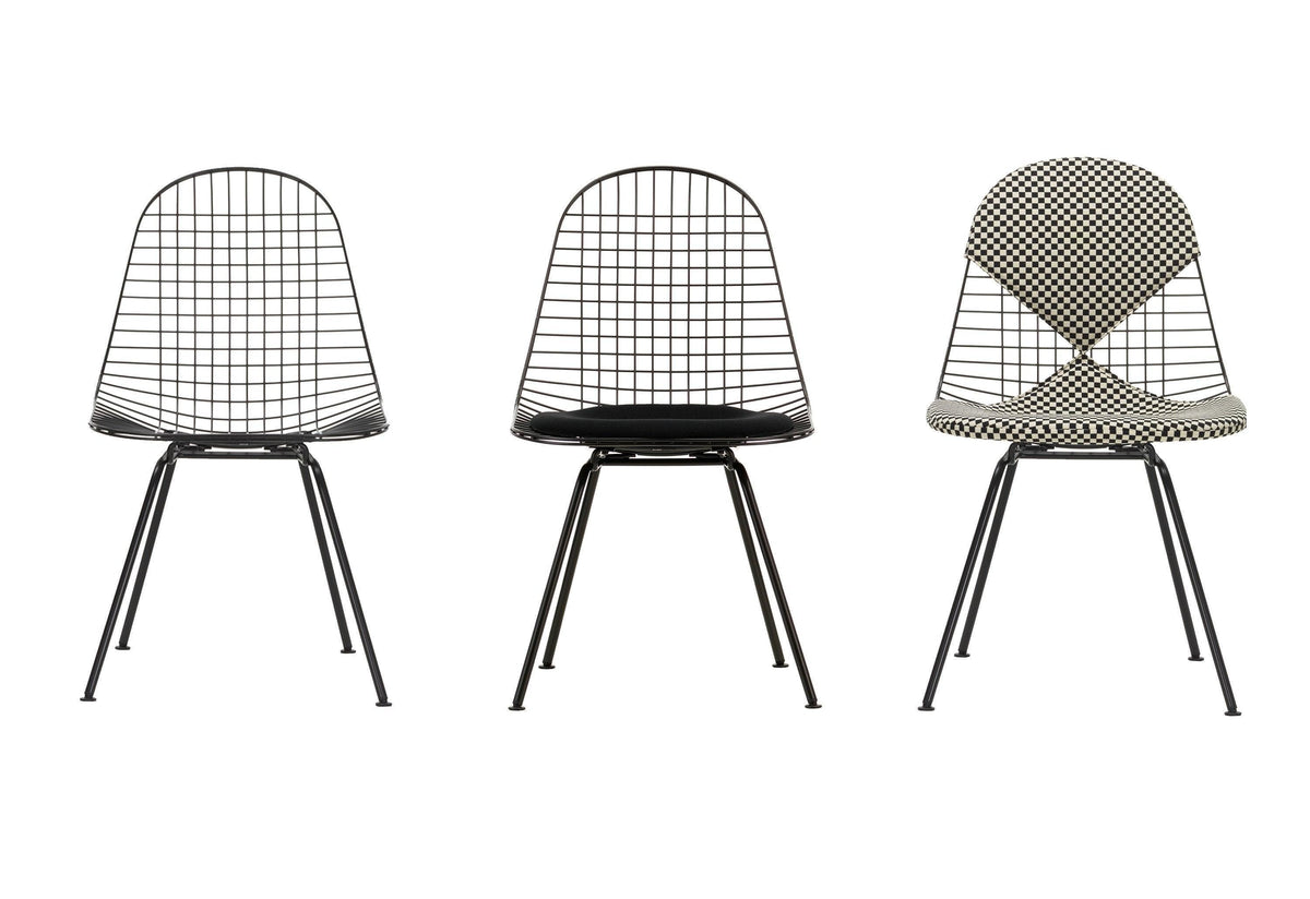 Eames DKX Wire Chair | Upholstered, Charles and ray eames, Vitra