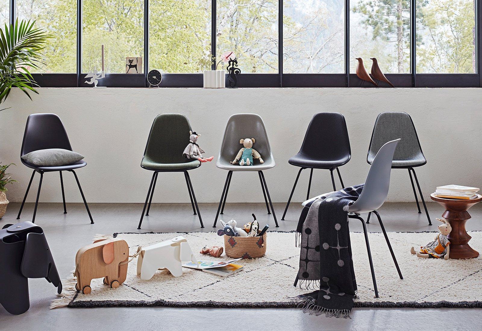 Eames RE DSX Side Chair | Upholstered