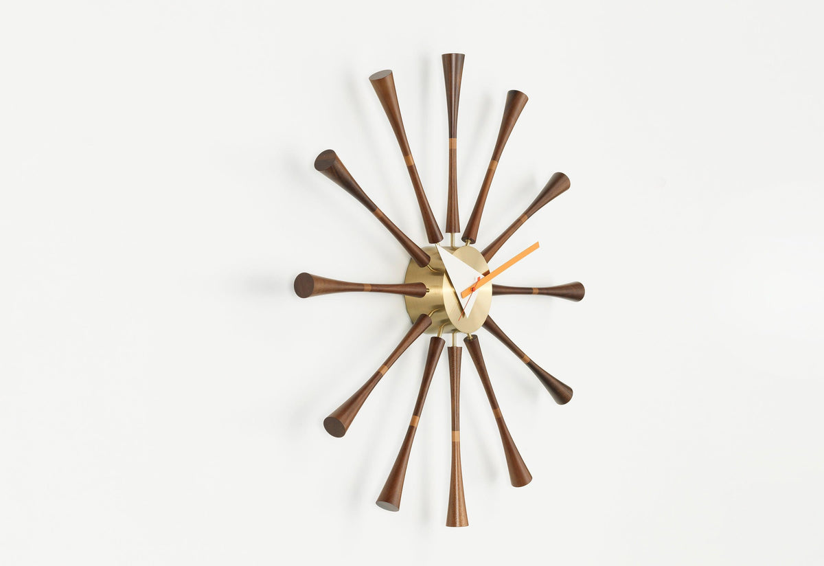 Spindle Clock, George nelson, Vitra