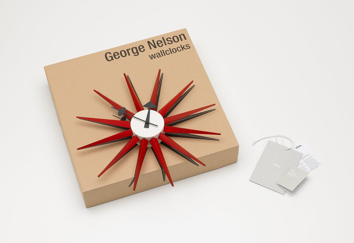 Sunburst Clock, George nelson, Vitra