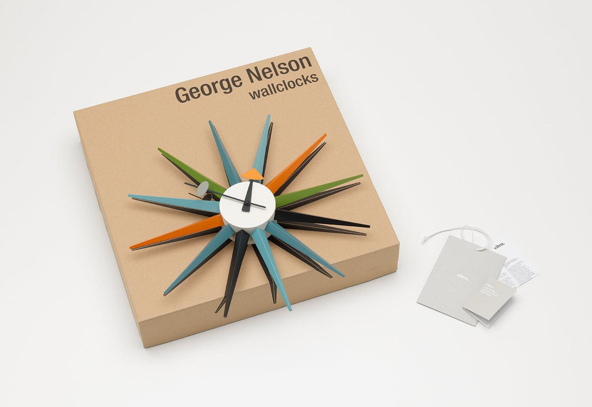 Sunburst Clock, George nelson, Vitra
