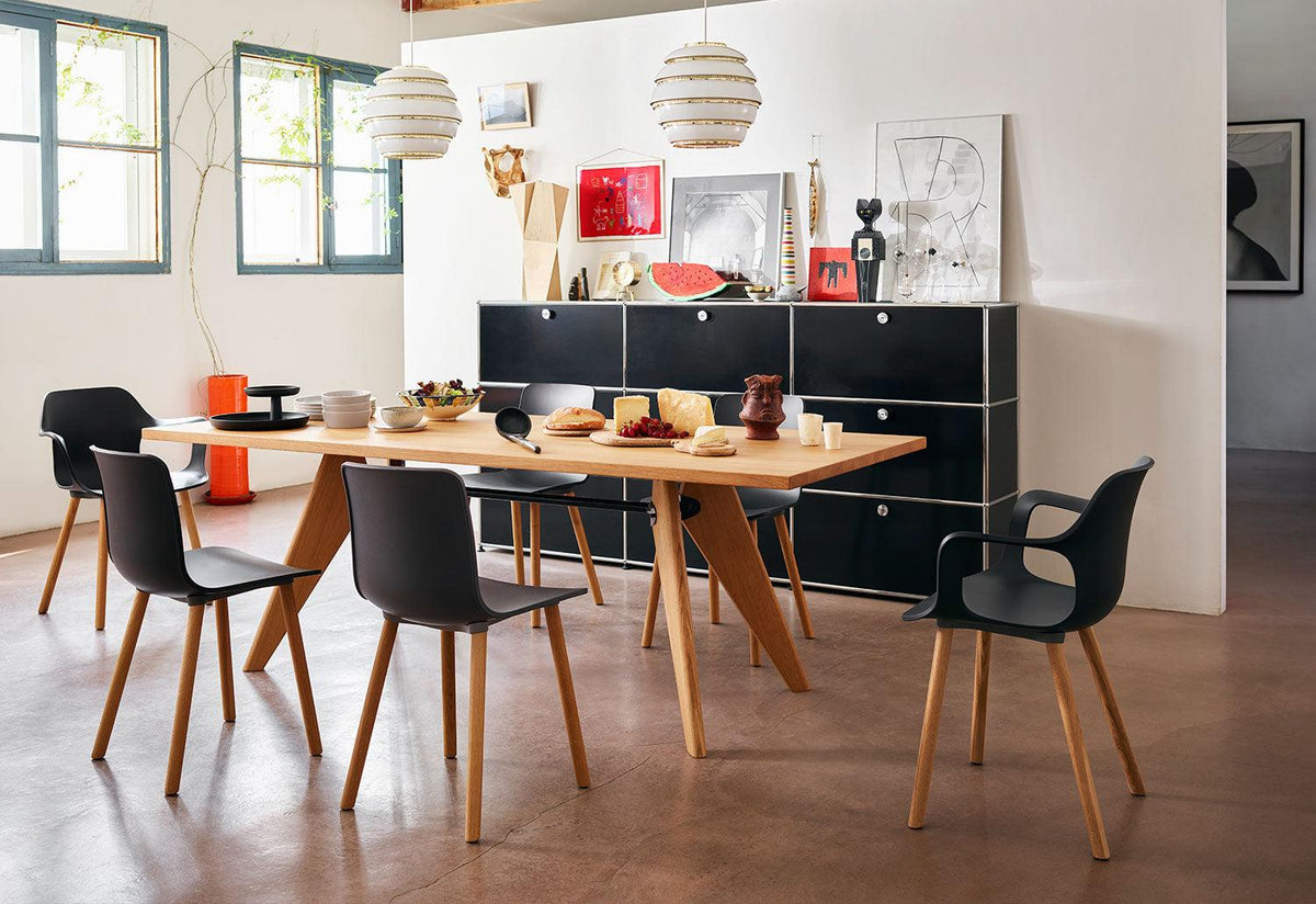 HAL Armchair | Wood, Jasper morrison, Vitra