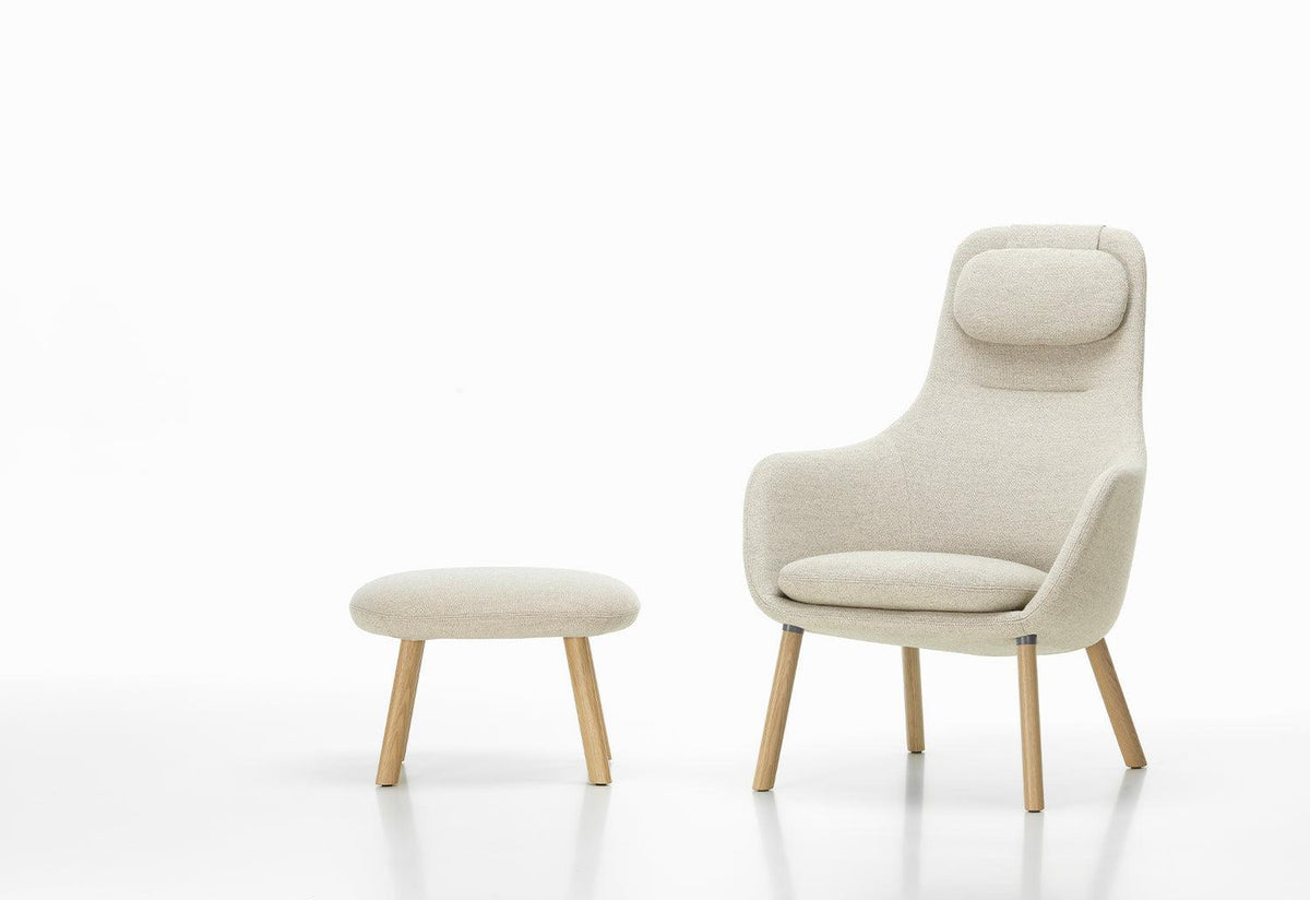 HAL Lounge Chair + Ottoman, Jasper morrison, Vitra