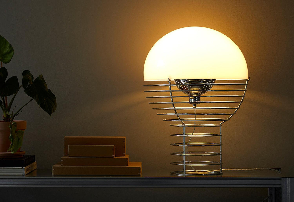 Wire Table Lamp, Verner panton, Verpan