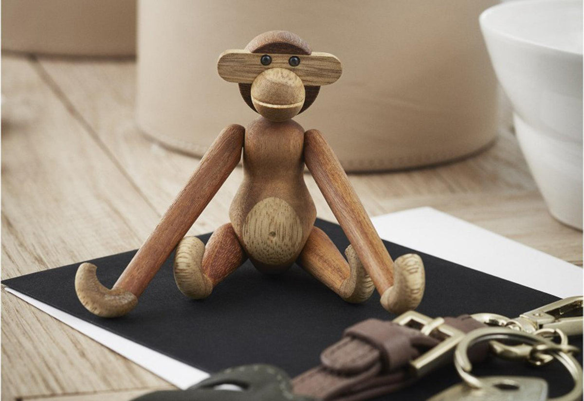 Wooden Monkey | Small, Kay bojesen, Rosendahl