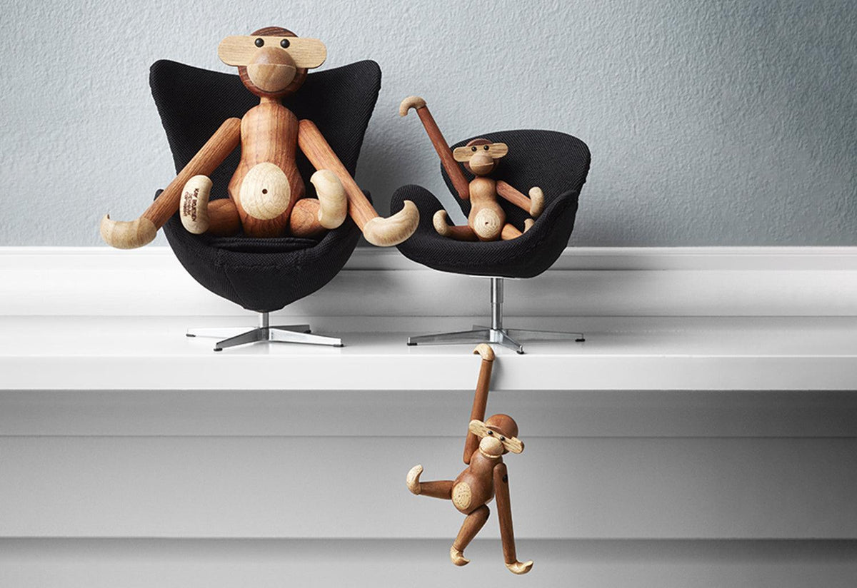 Wooden Monkey | Mini, Kay bojesen, Rosendahl