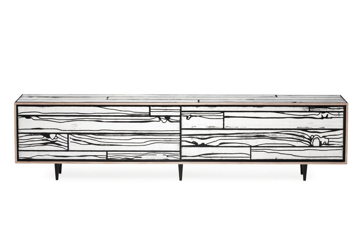 Wrongwoods Long Low Cabinet, Richard woods and sebastian wrong, Established and sons